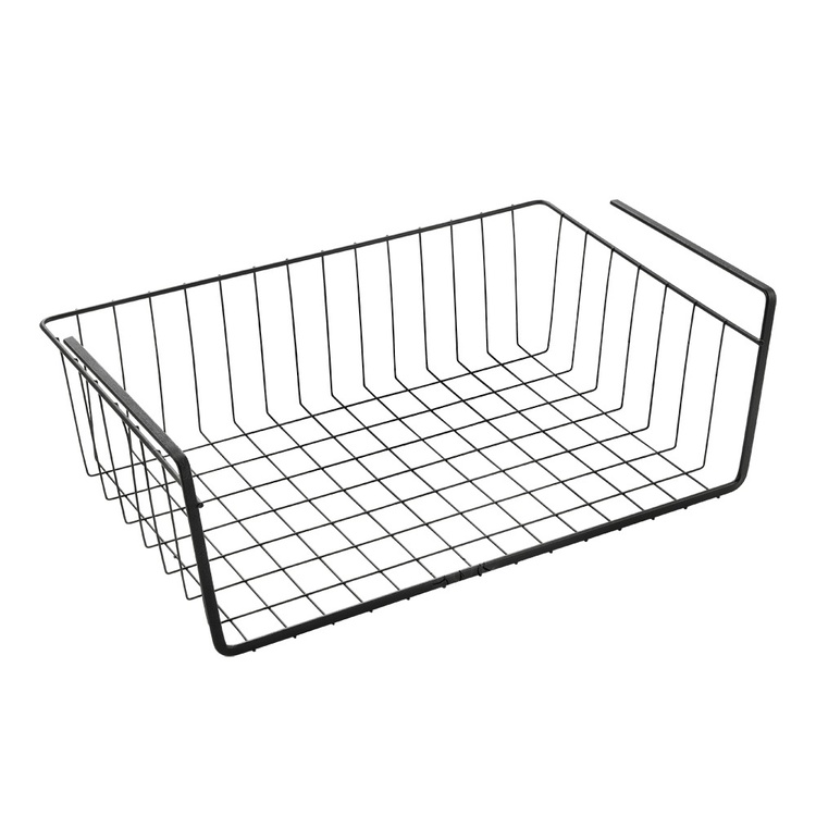 Riippuva säilytyskori, 40 cm, Metaltex, musta