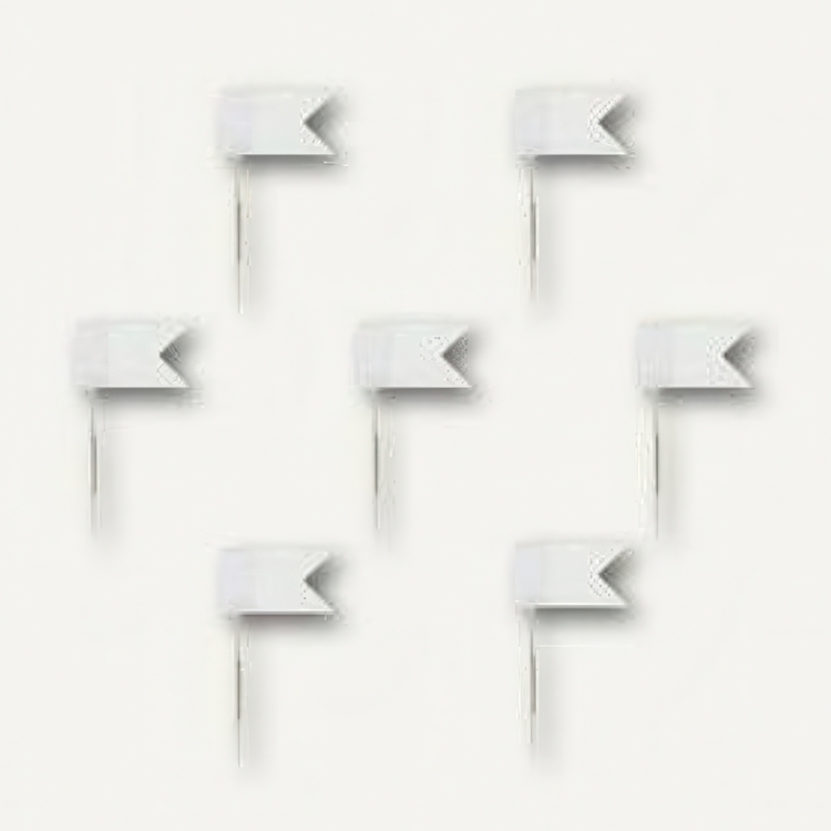 Karttanastat lippumallia, 20 kpl, FLAG PINS