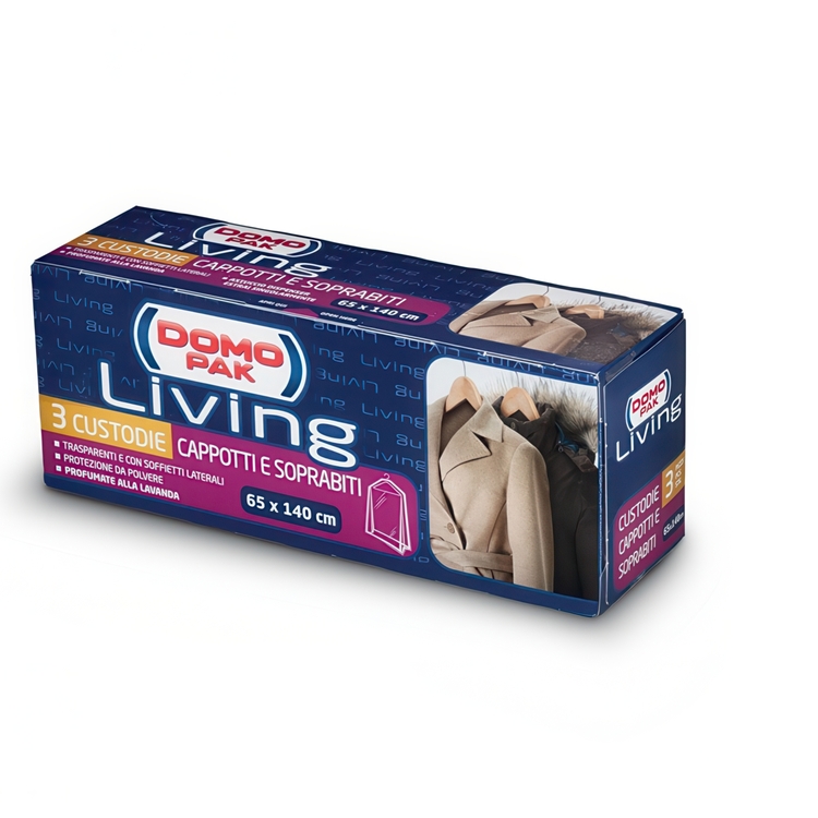 Vaatesuoja laventelin tuoksulla 3-pack, 140 cm