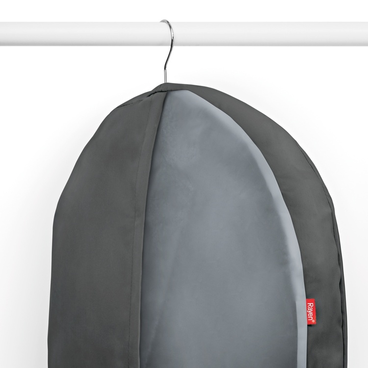 Vaatesuoja, 100 cm, Rayen premium, tummanharmaa