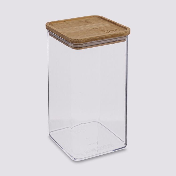 Säilytyspurkki bambukannella 1,5 l, Eske