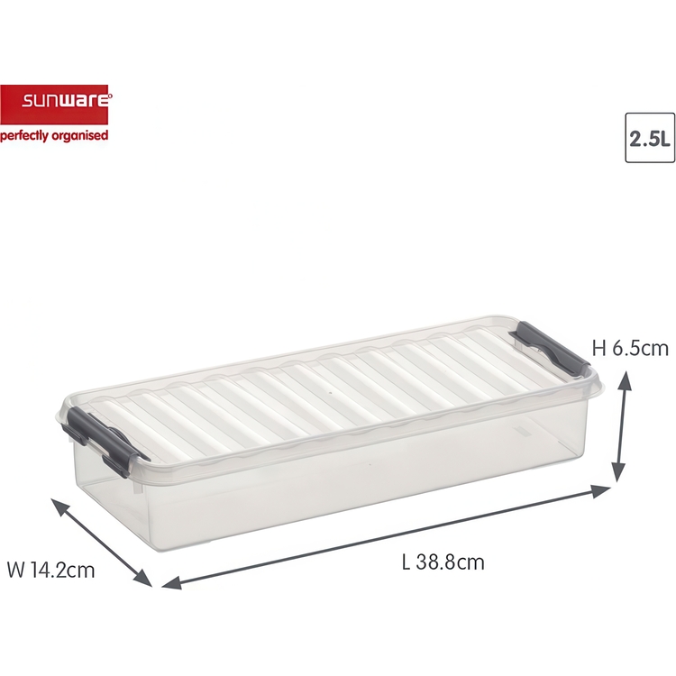 Säilytyslaatikko 2,5 l, Q-Line