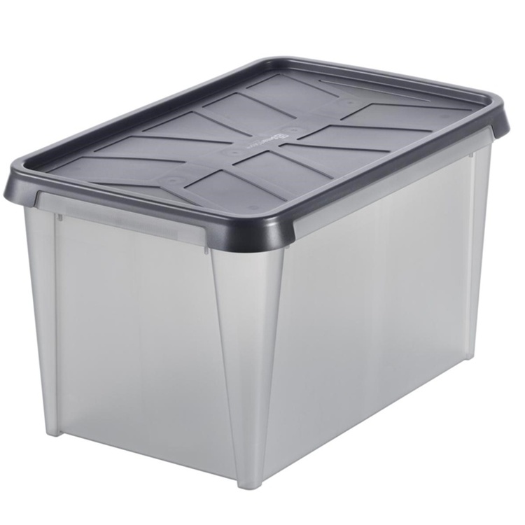 Vesitiivis säilytyslaatikko kannella 55 l, SmartStore Dry