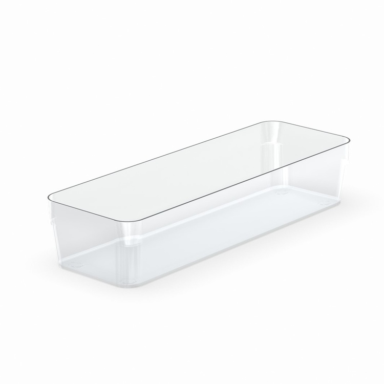 Pitkänomainen laatikkojärjestäjä pientavaroille, 30x10x6 cm, SmartStore