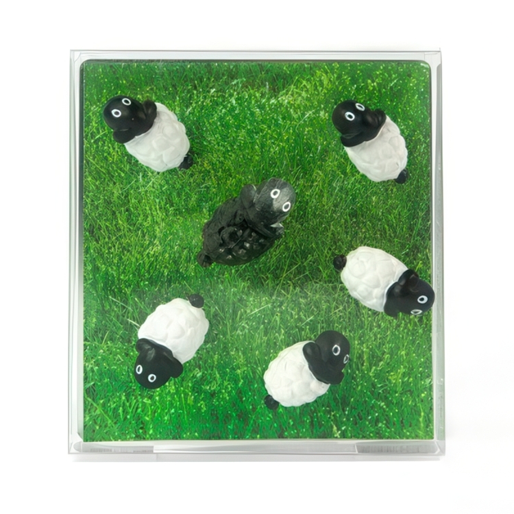 Magneettifiguuri 5 kpl, Lammas