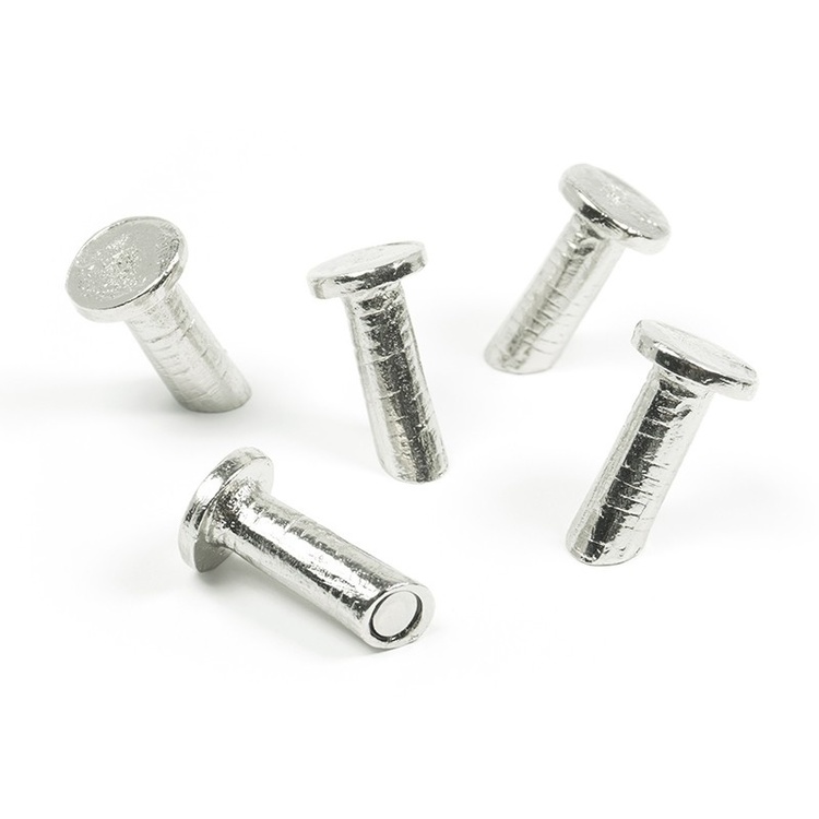 Naulan muotoiset magneetit, 5 kpl, NAIL, Ø 1,5 x K 2,8 cm, hopea