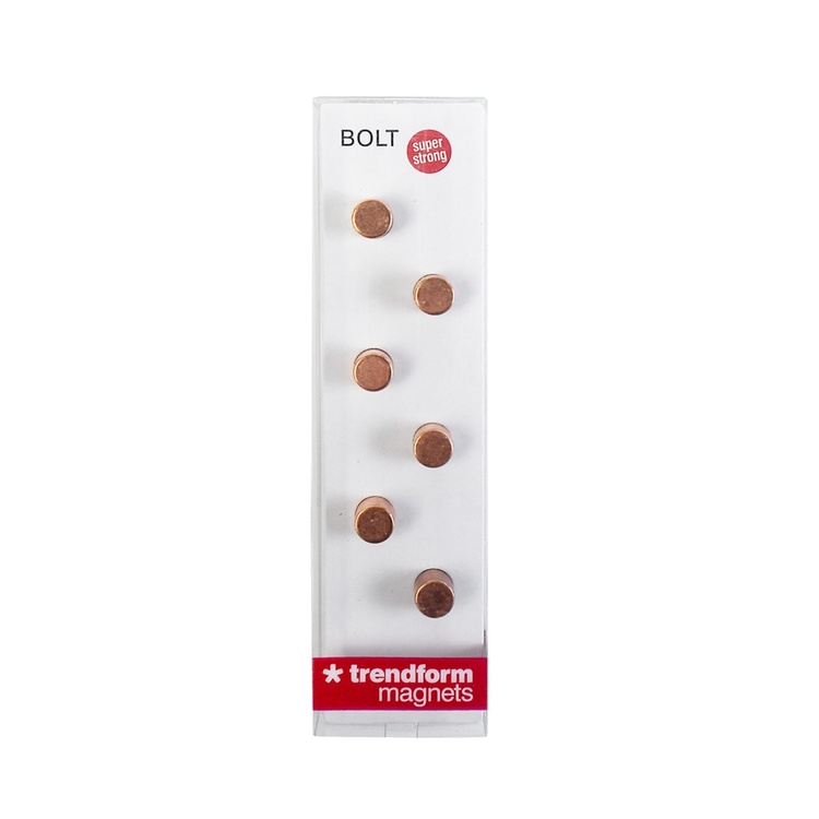 Minimagneetti lieriö 6-pack, Kupari