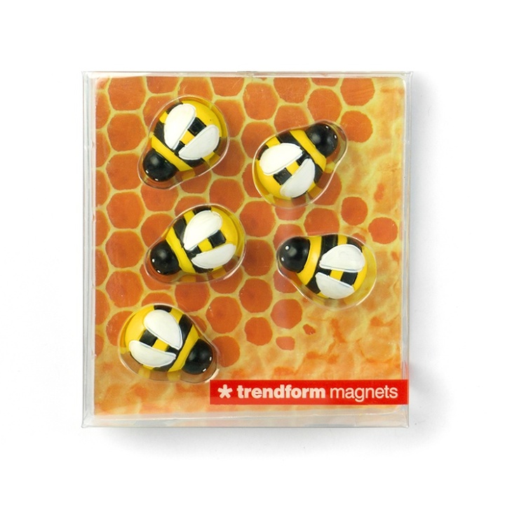 Magneettifiguuri 5 kpl, hunajamehiläiset