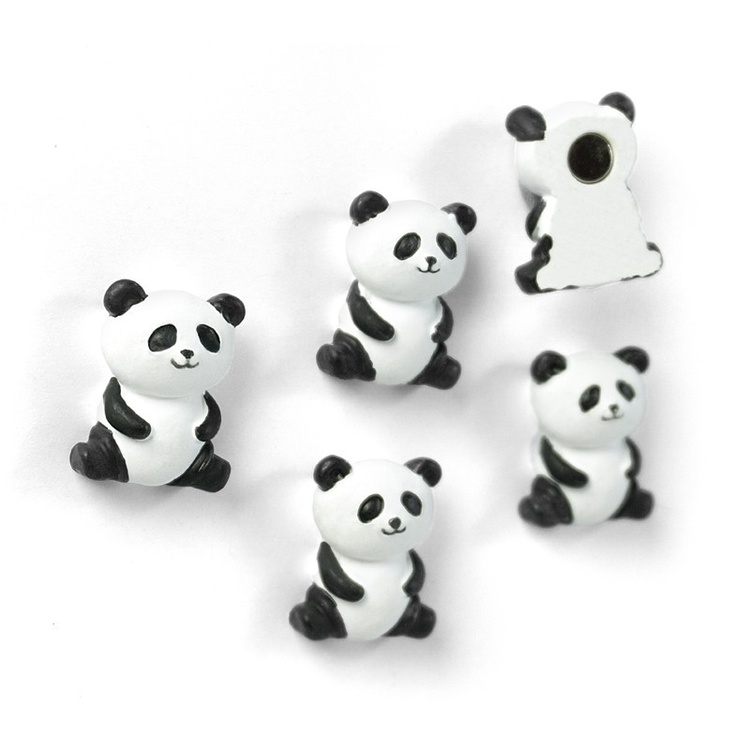 Magneettikuvio 5-pakkaus, Panda
