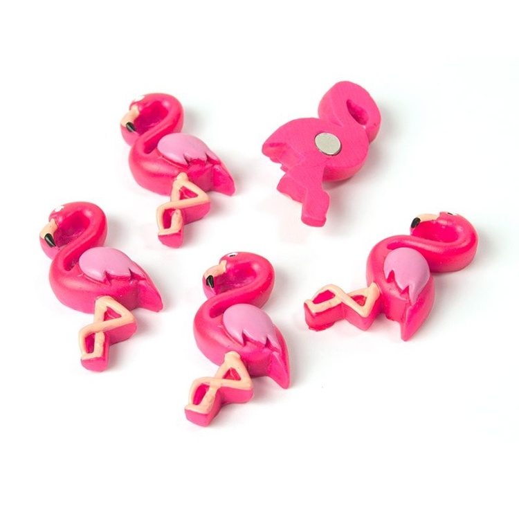 Magneettifiguuri 5 kpl, Flamingo