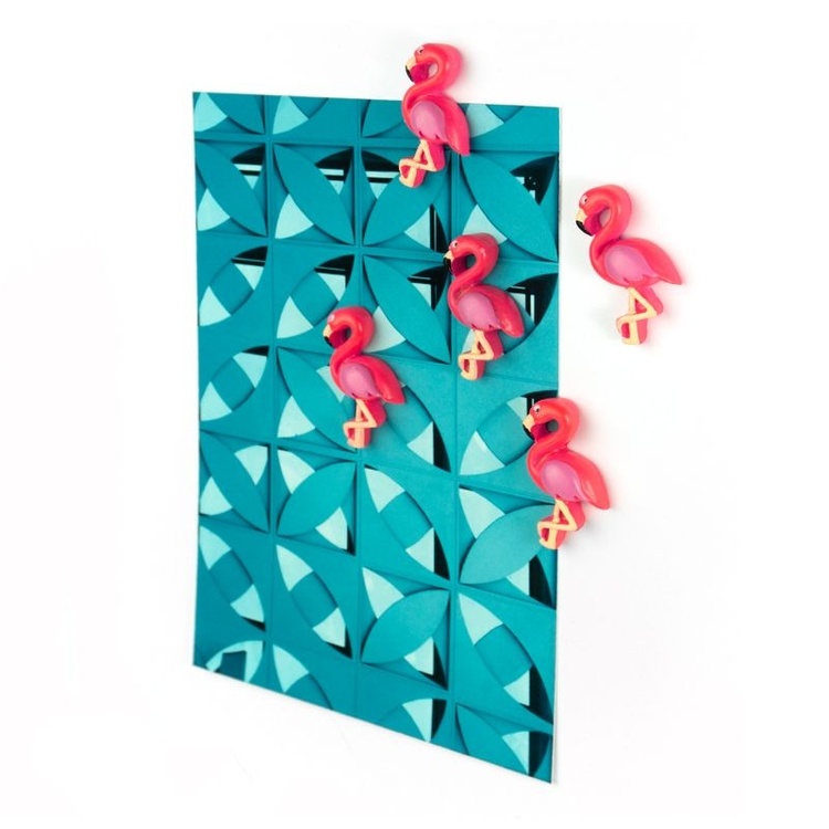 Magneettifiguuri 5 kpl, Flamingo