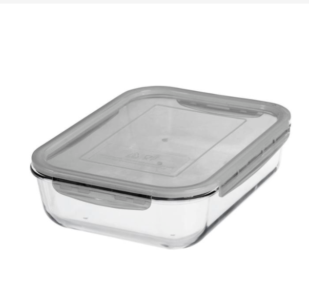 Suuri lasinen ruokarasia 2,7 l, SmartStore