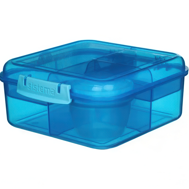 Bento-rasia, 5 lokeroa ja purkki 1,25 l, Sistema