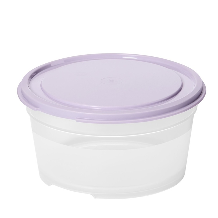 Pieni pyöreä ruokarasia 0,45 l, SmartStore, liila