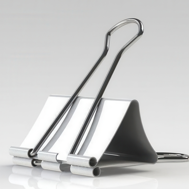 Paperipidikkeet, 6 kpl, FOLDBACK CLIPS LARGE - 41 mm