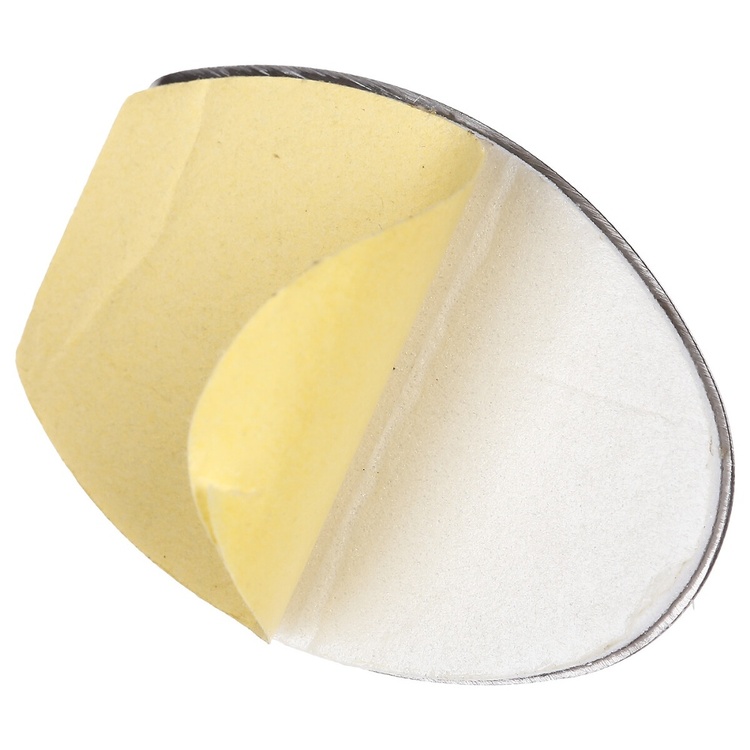 Itsekiinnittyvä soikea metallikoukku, 3 kpl