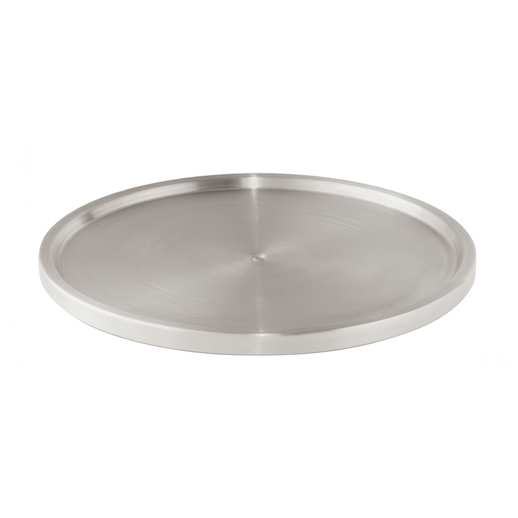 Pyörivä tarjotin metallia 26,5 cm