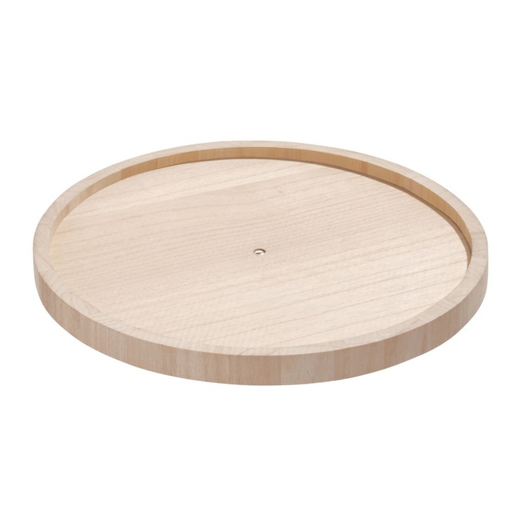 Pyörivä puinen tarjotin, 26,7 cm