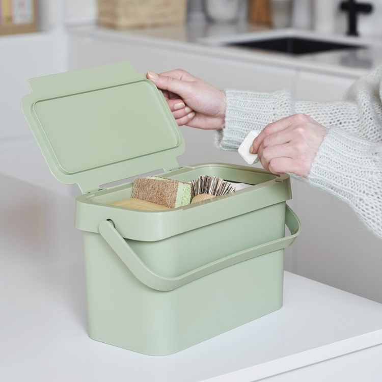 Pöytäroskakori kahvalla 5 l, SmartStore