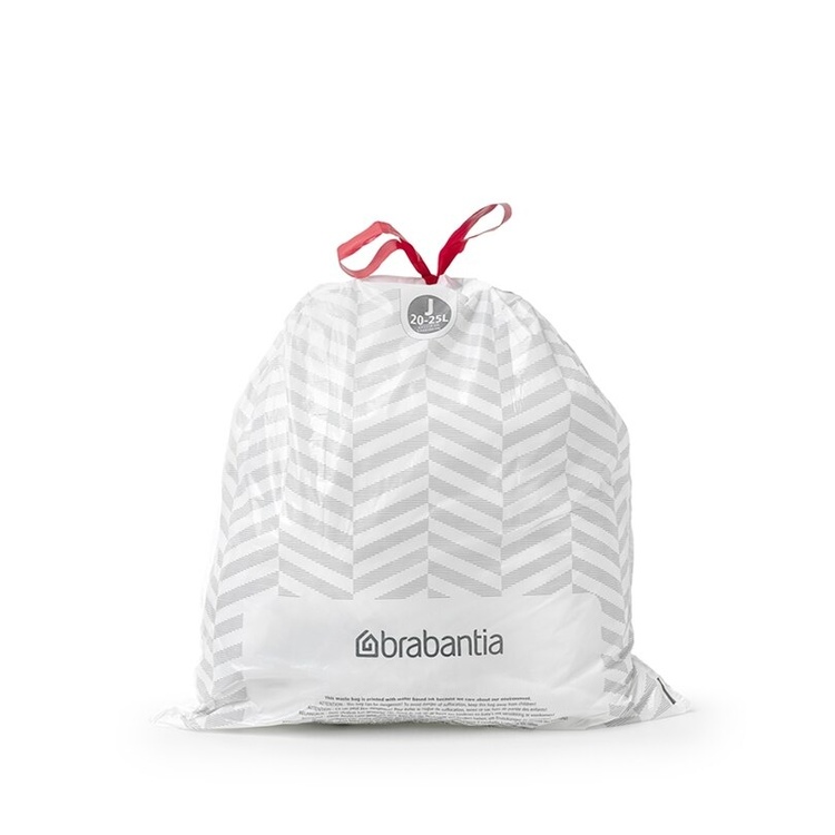 Roskapussi nauhalla 40 kpl 20–25 l, Brabantia