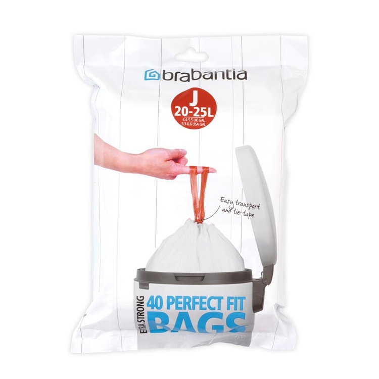 Roskapussi nauhalla 40 kpl 20–25 l, Brabantia