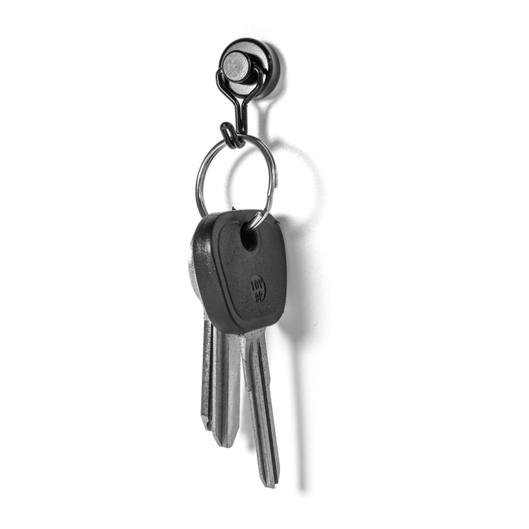 Magneettikoukku mini 3-pack, musta
