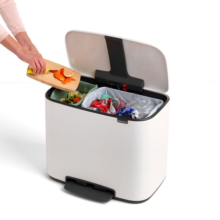 Kierrätysasema 2 lokerolla, Brabantia