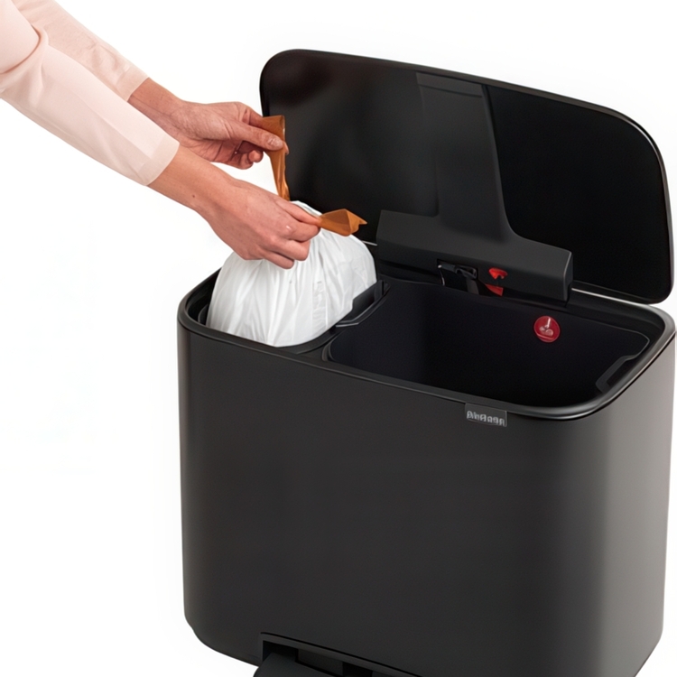 Kierrätysasema 2 lokerolla, Brabantia