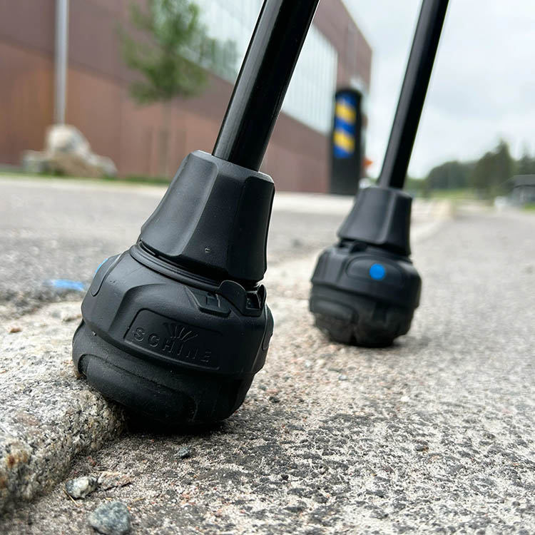 Iskunvaimennin kainalosauvoihin 1-pack