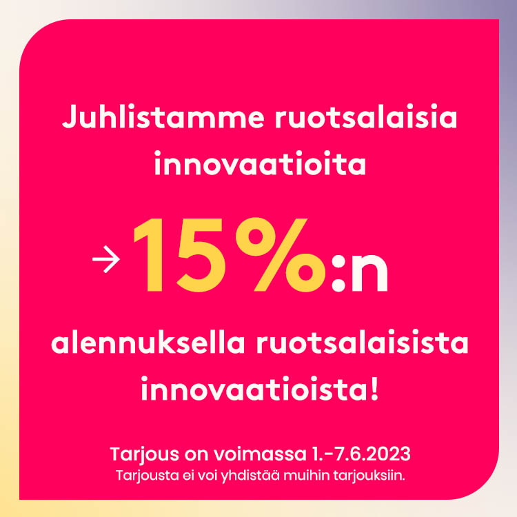 Innovaatiot 15 %
