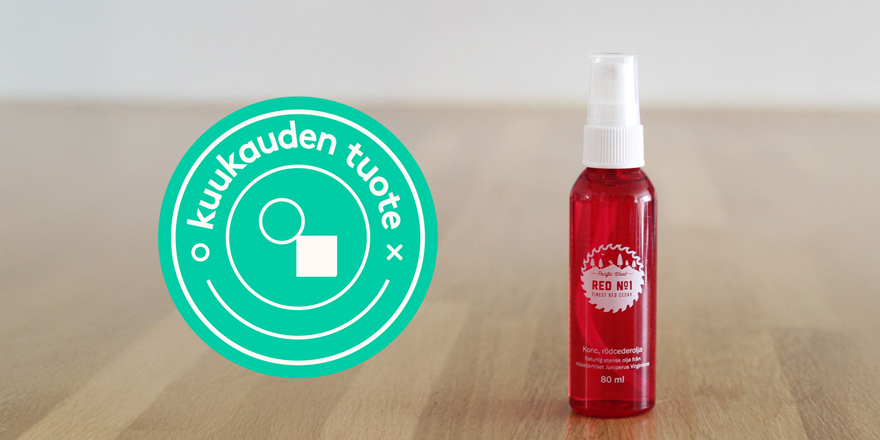 Kuukauden tuote: Punaseetriöljy 80 ml