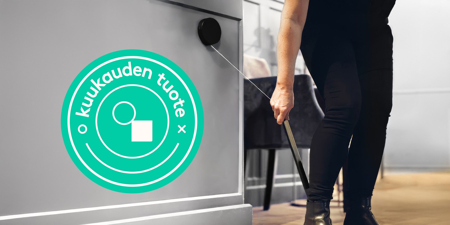 Kuukauden tuote: Ulosvedettävä kenkälusikka WALLi 25%