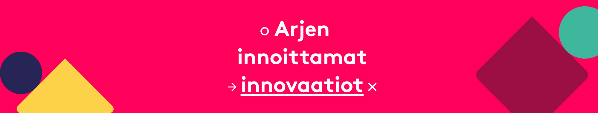 Arjen innoittamat innovaatiot