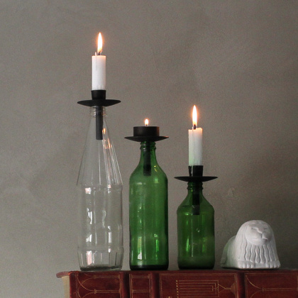 Kynttilänjalka pulloon ryhmässä Valaistus / Kynttilänjalat ja tarvikkeet @ SmartaSaker.se (13130)