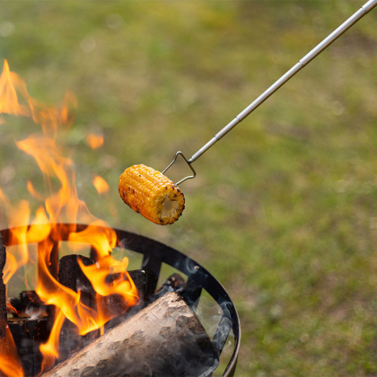 Teleskooppivarrellinen grillihaarukka ryhmässä Koti / Grillaustarvikkeet @ SmartaSaker.se (lima-288177)