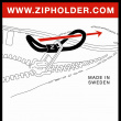 ZipHolder, vetoketjupidike ZipHolder, vetoketjupidike