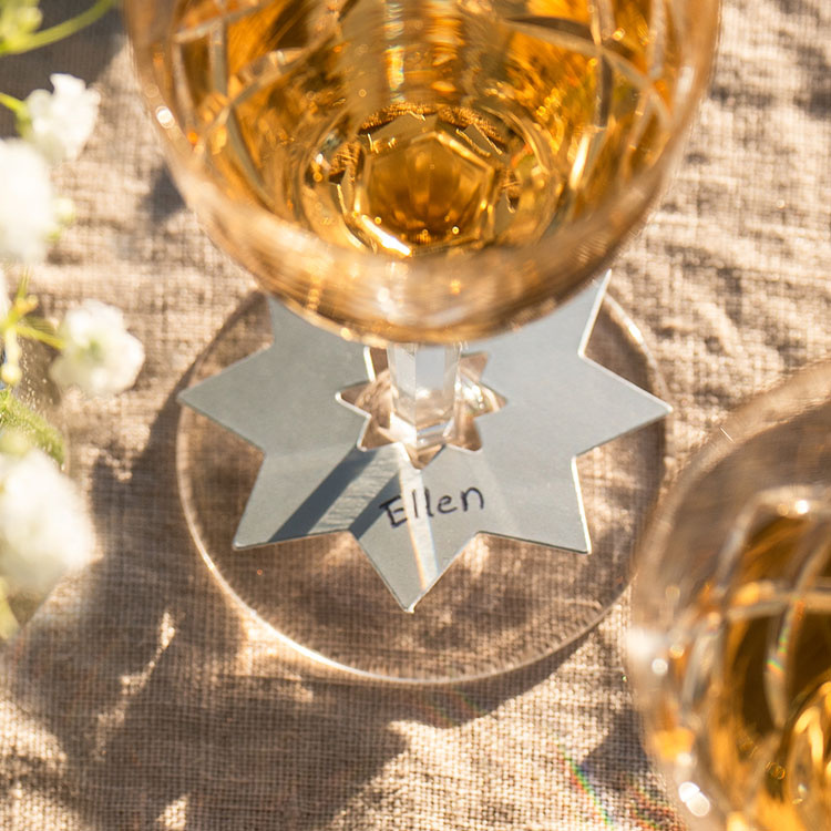 Lasimerkki, 50 kpl ryhmässä Koti / Keittiötarvikkeet / Kattaus @ SmartaSaker.se (10669)