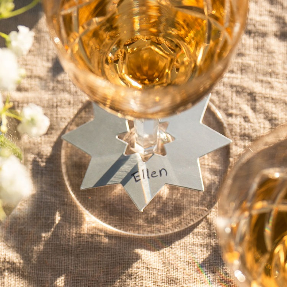 Lasimerkki, 50 kpl ryhmässä Koti / Keittiötarvikkeet / Kattaus @ SmartaSaker.se (10669)