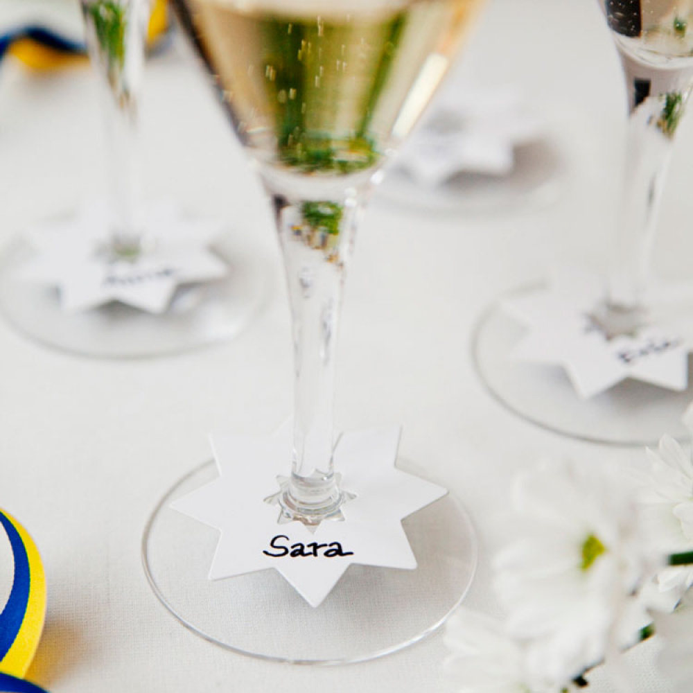 Lasimerkki, 50 kpl ryhmässä Koti / Keittiötarvikkeet / Kattaus @ SmartaSaker.se (10669)