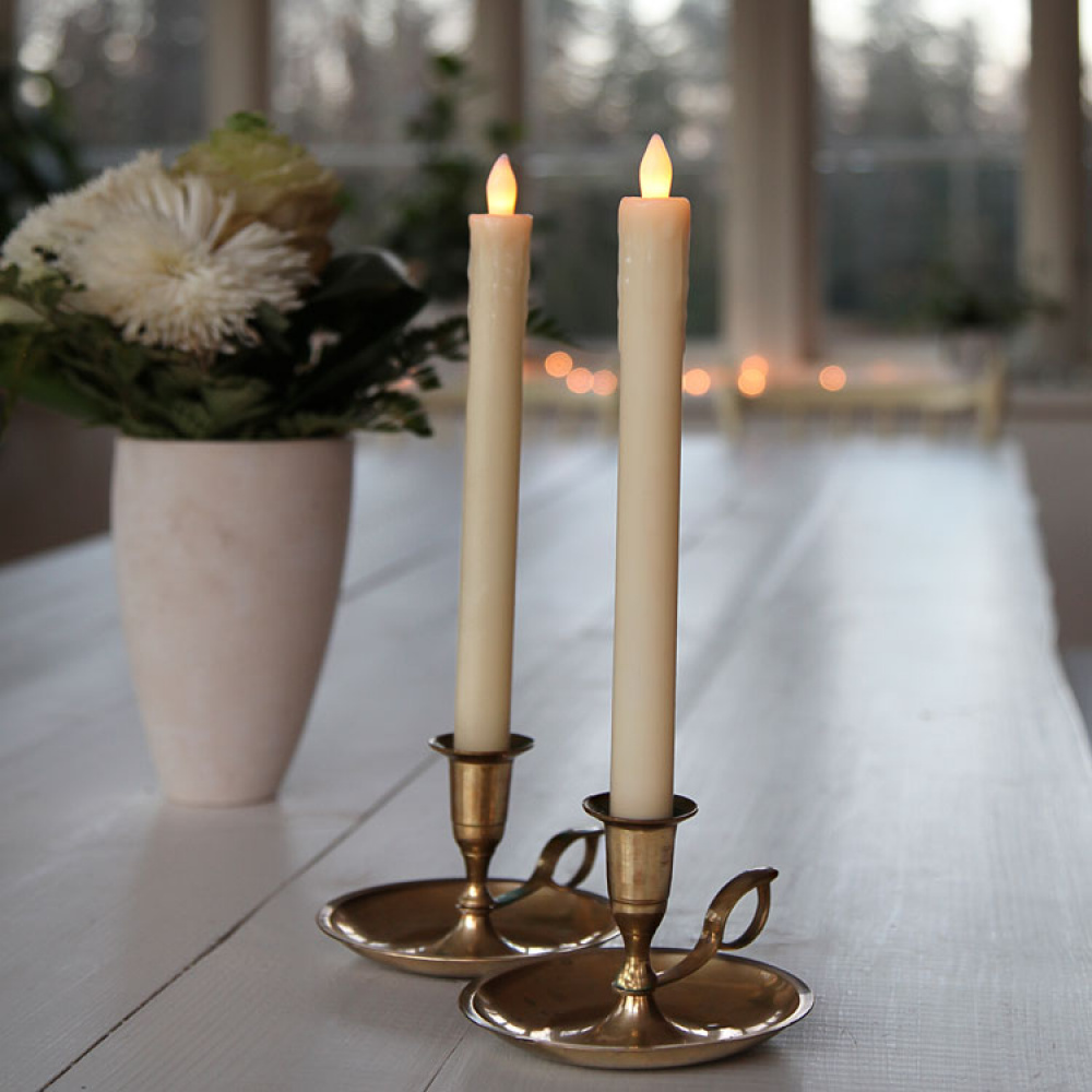 Paristokäyttöiset kynttilät 2 kpl ryhmässä Valaistus / Sisävalaistus / Kynttilät @ SmartaSaker.se (11714)