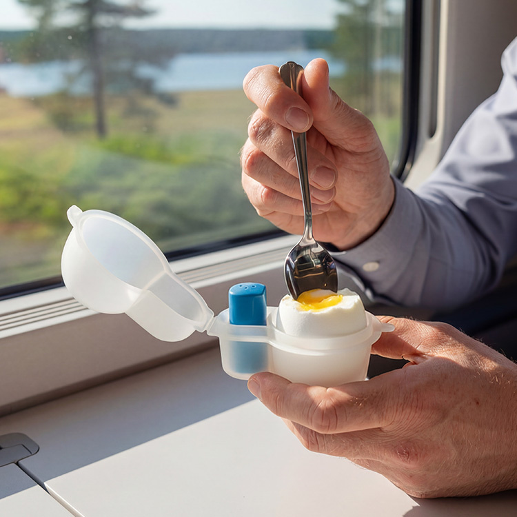 Munarasia suolalokerolla ryhmässä Juhlapäivät / Pääsiäinen / Munavälineet @ SmartaSaker.se (12236)