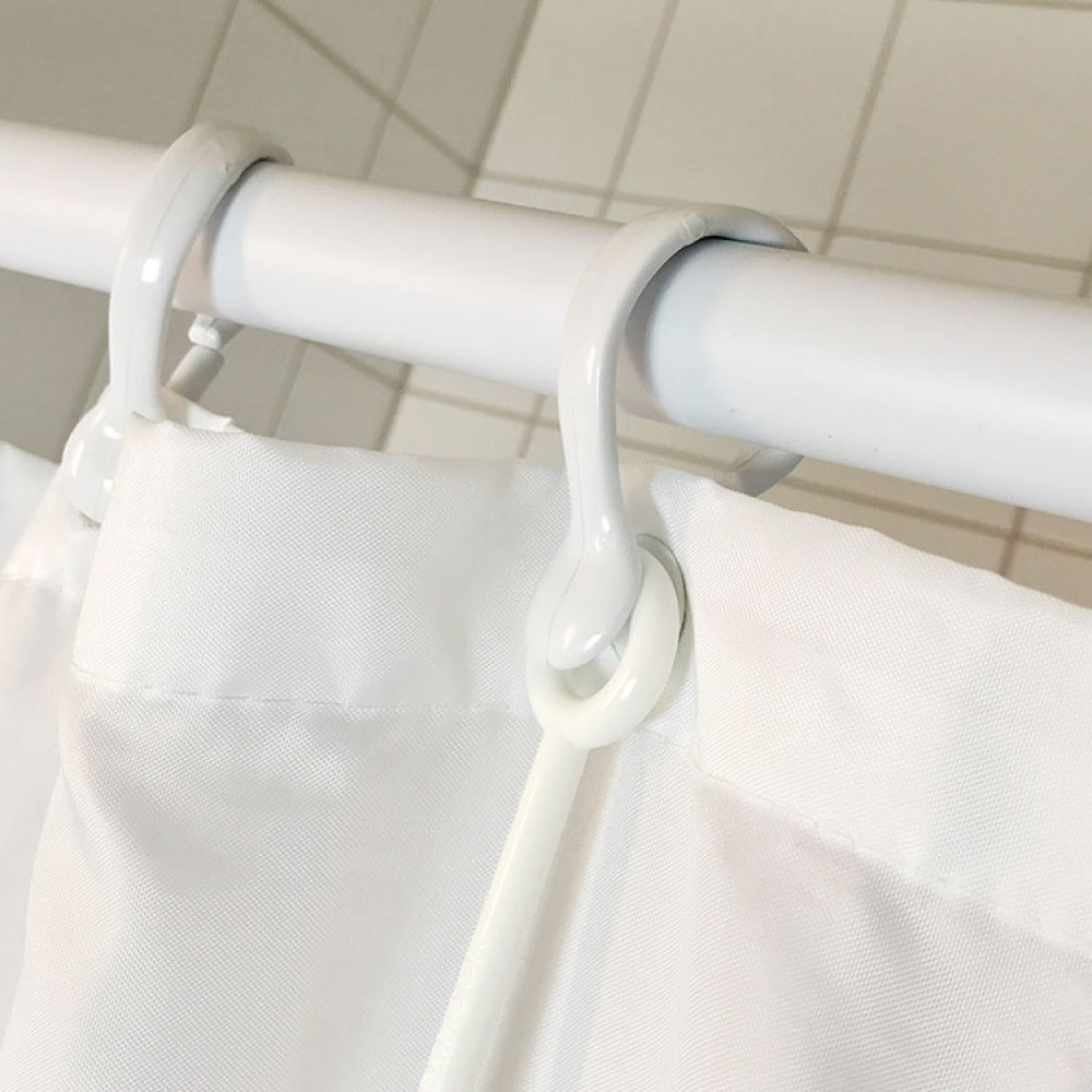 Pyyhekoukku suihkuverhoon ryhmässä Koti / Kylpyhuone / Kylpyhuoneen säilytys @ SmartaSaker.se (12252)