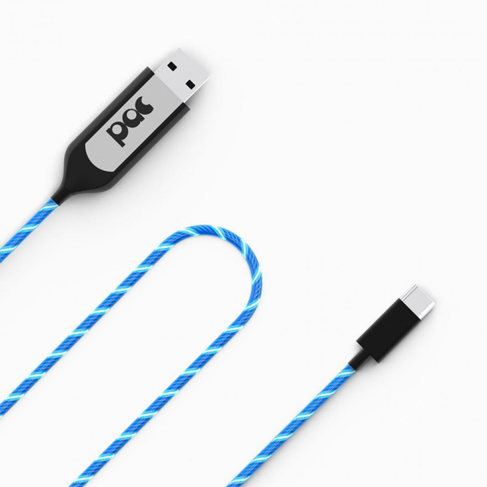 USB-kaapeli näkyvällä virransiirrolla ryhmässä Koti / Elektroniikka / Kaapelit ja sovittimet @ SmartaSaker.se (12371)