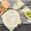 Bee\'s Wrap - kestävä ruokasuoja, 3 kpl Small/Medium/Large
