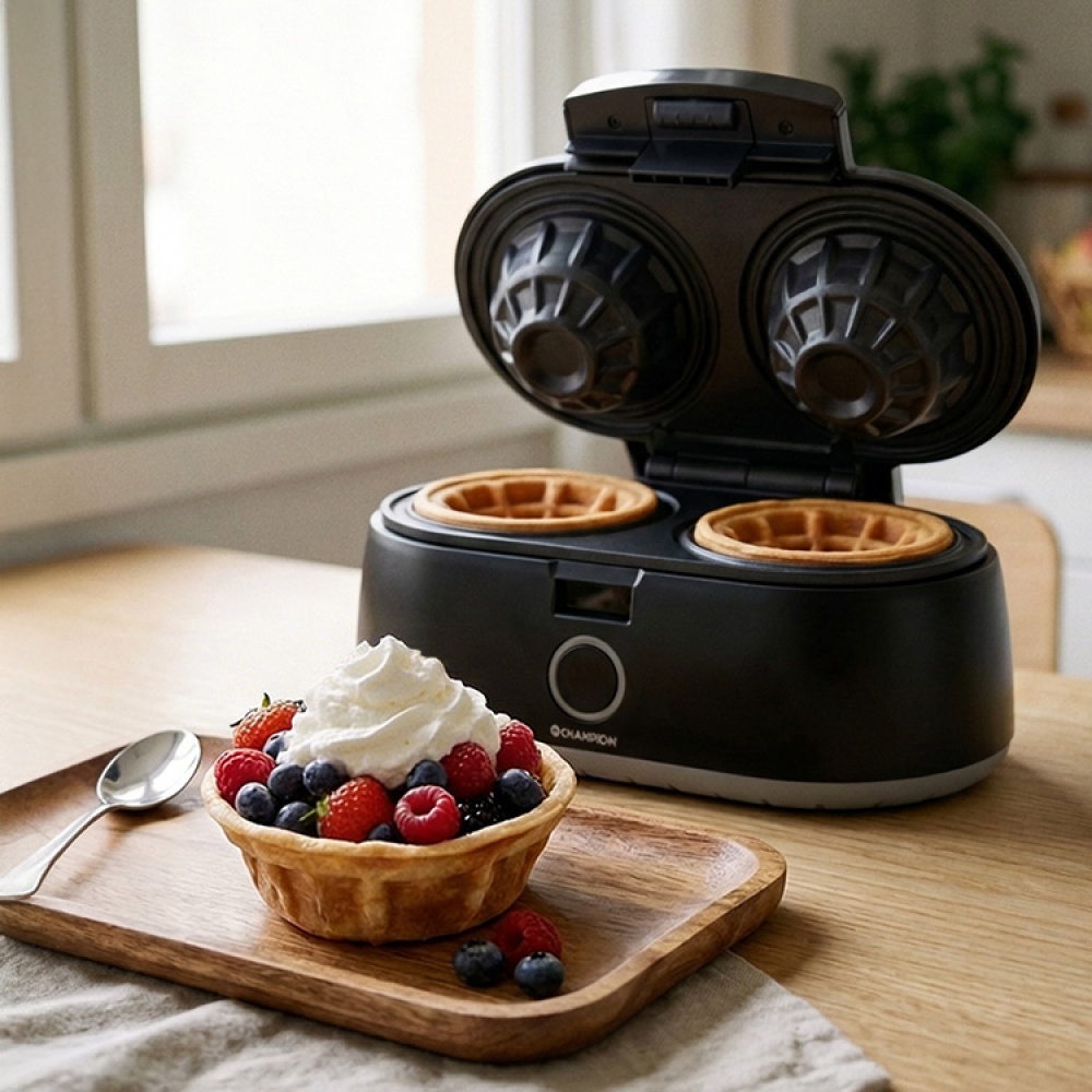 Vohvelikulhorauta, tupla ryhmässä Koti / Keittiötarvikkeet @ SmartaSaker.se (12533)