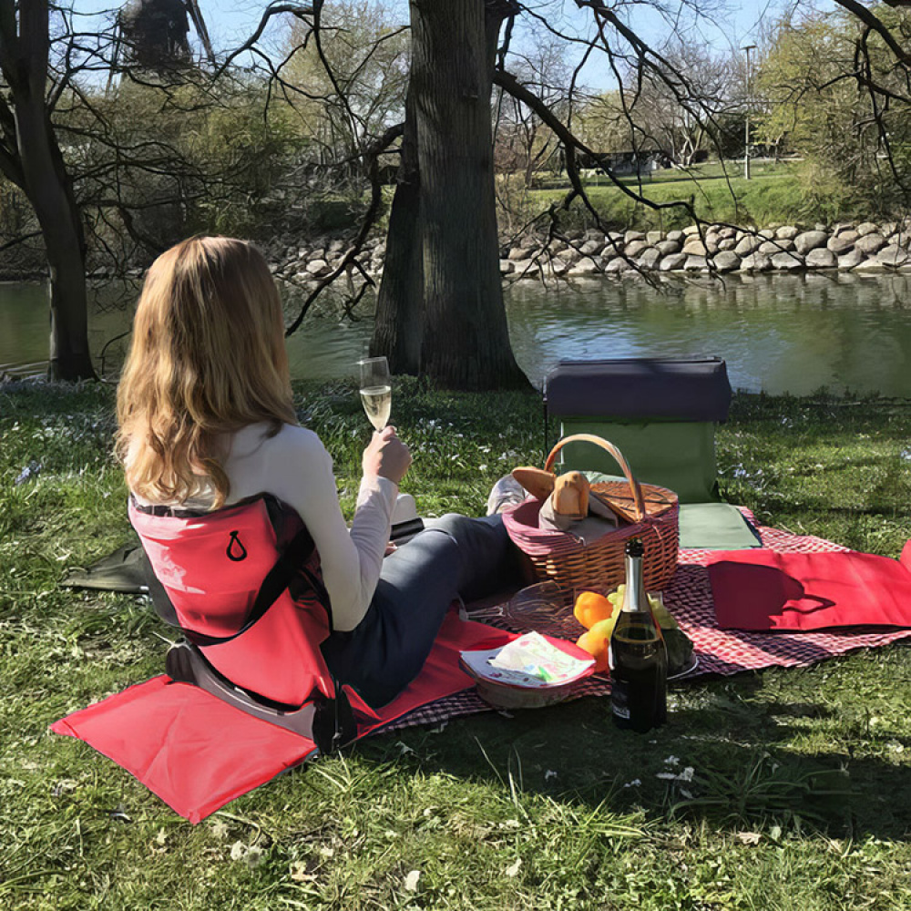 Relaxback, kokoontaitettava selkänoja ryhmässä Vapaa-aika / Ulkoilmaelämä @ SmartaSaker.se (12706)