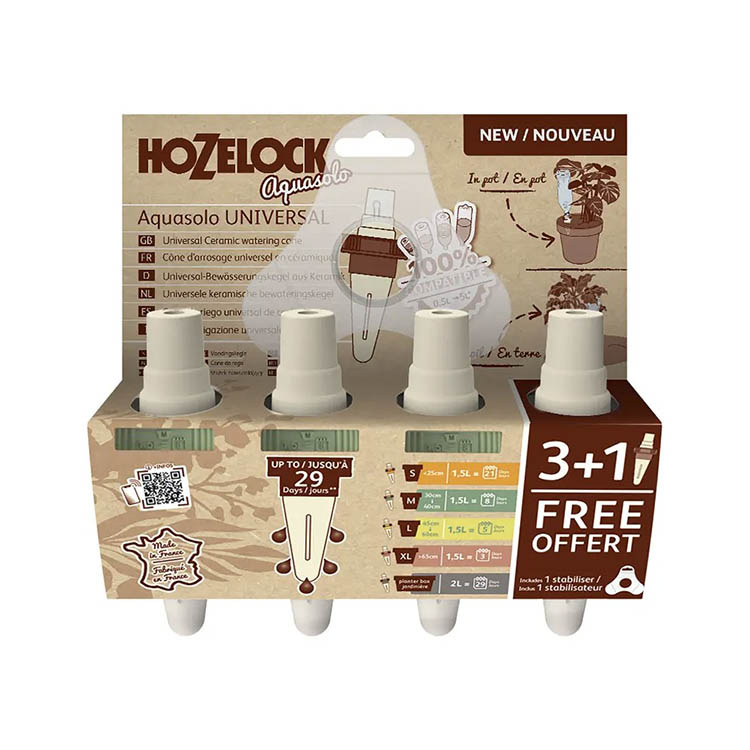 Keraaminen lomakastelija, 4 kpl ryhmässä Koti / Puutarha / Kastelu @ SmartaSaker.se (12707)