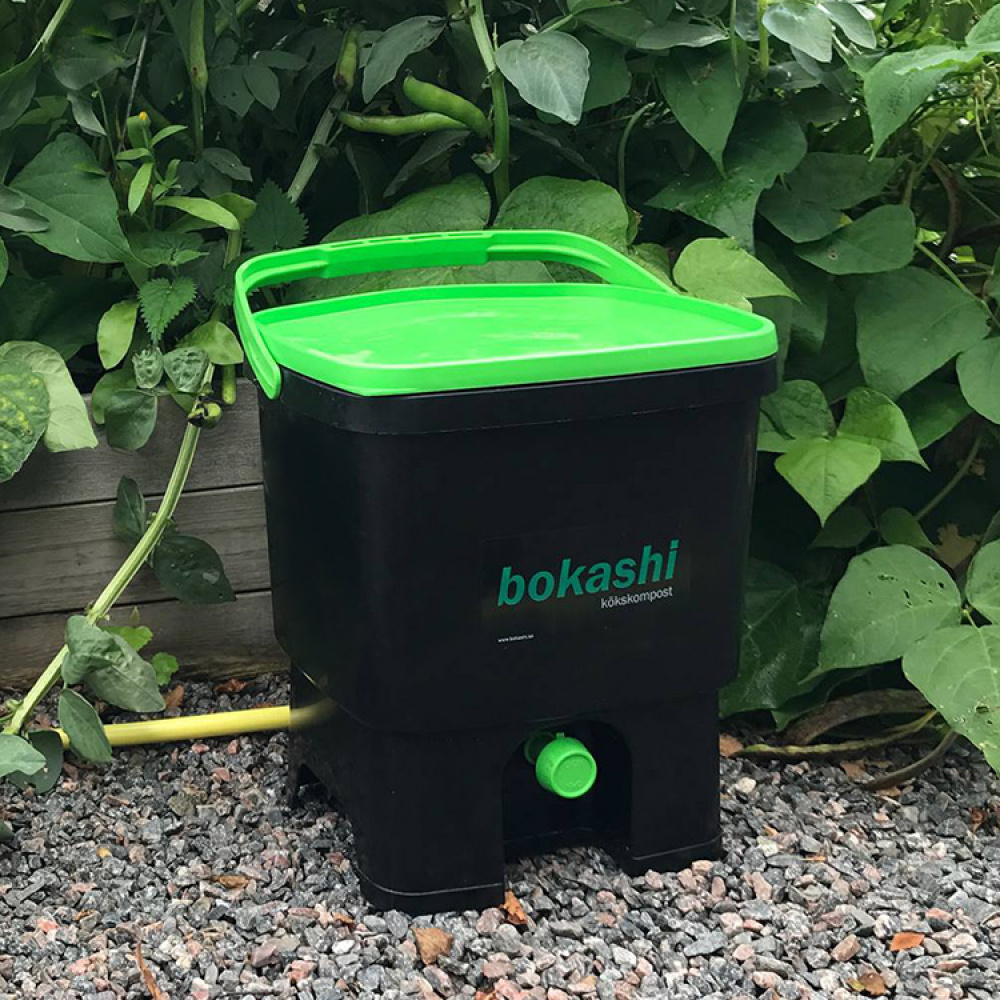 Keittiökompostori Bokashi aloituspakkaus ryhmässä Koti / Puutarha / Bokashi & kompostorit @ SmartaSaker.se (12729)