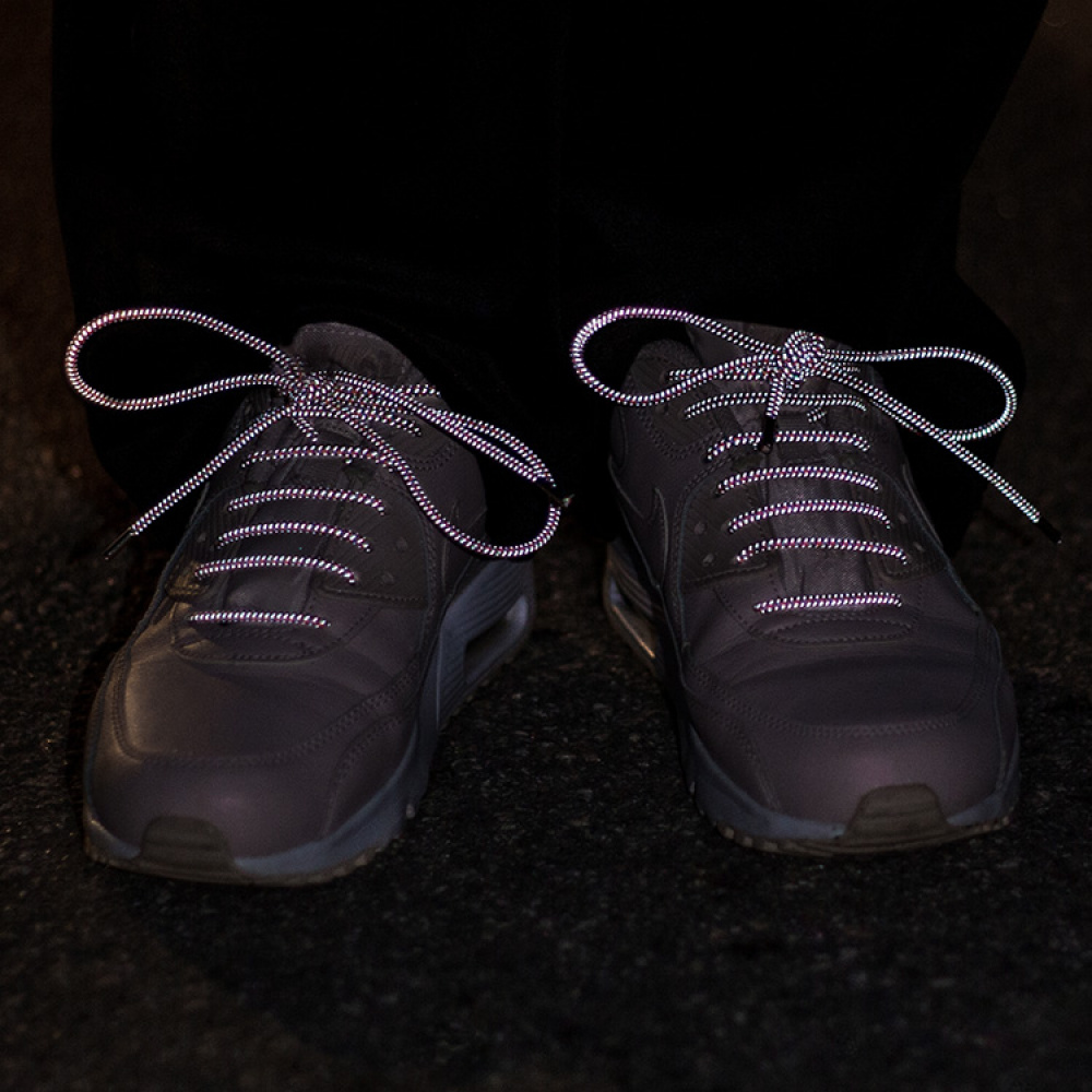 Joustavat kengännauhat heijastimilla ryhmässä Turvallisuus / Heijastimet @ SmartaSaker.se (13050)