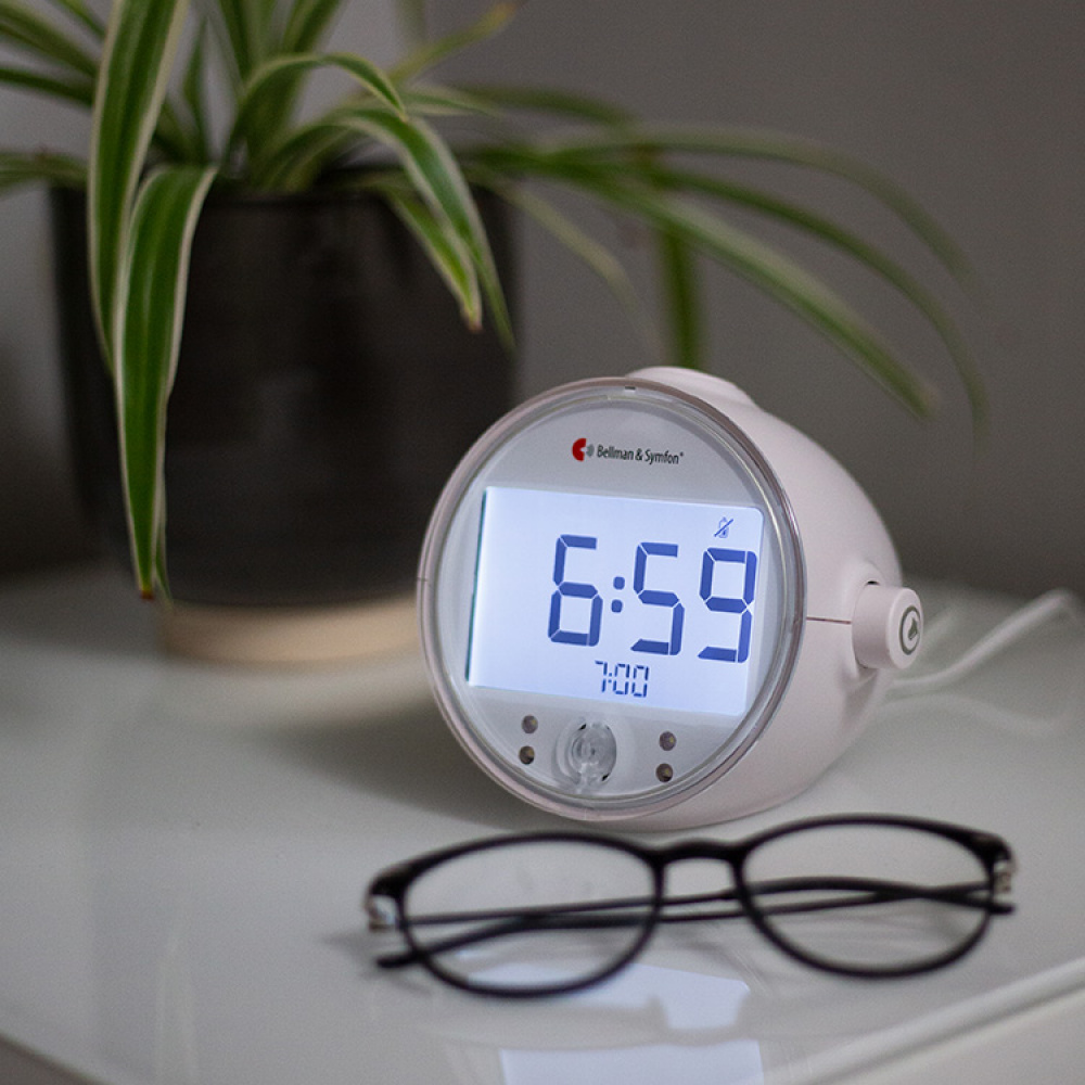 Heräämistä helpottava herätyskello ryhmässä Koti / Elektroniikka / Kodin elektroniikka @ SmartaSaker.se (13072)